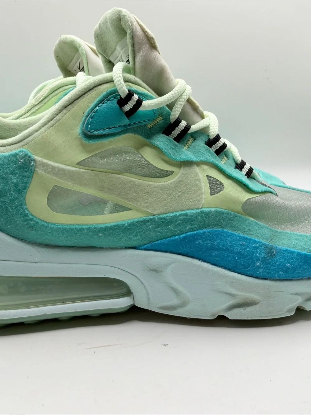 Nike Women's Pastel Teal & Mint Layered Sneakers